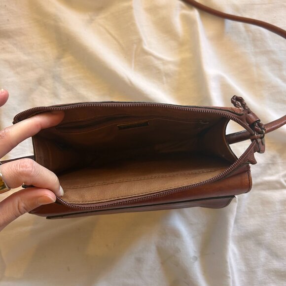 Vintage Woven Leather Crossbody Bag – Tan/Brown – Dillard’s - Picture 6 of 11